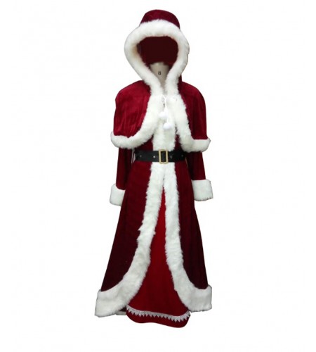 Deluxe Classic Mrs. Santa Claus Costume HC-023