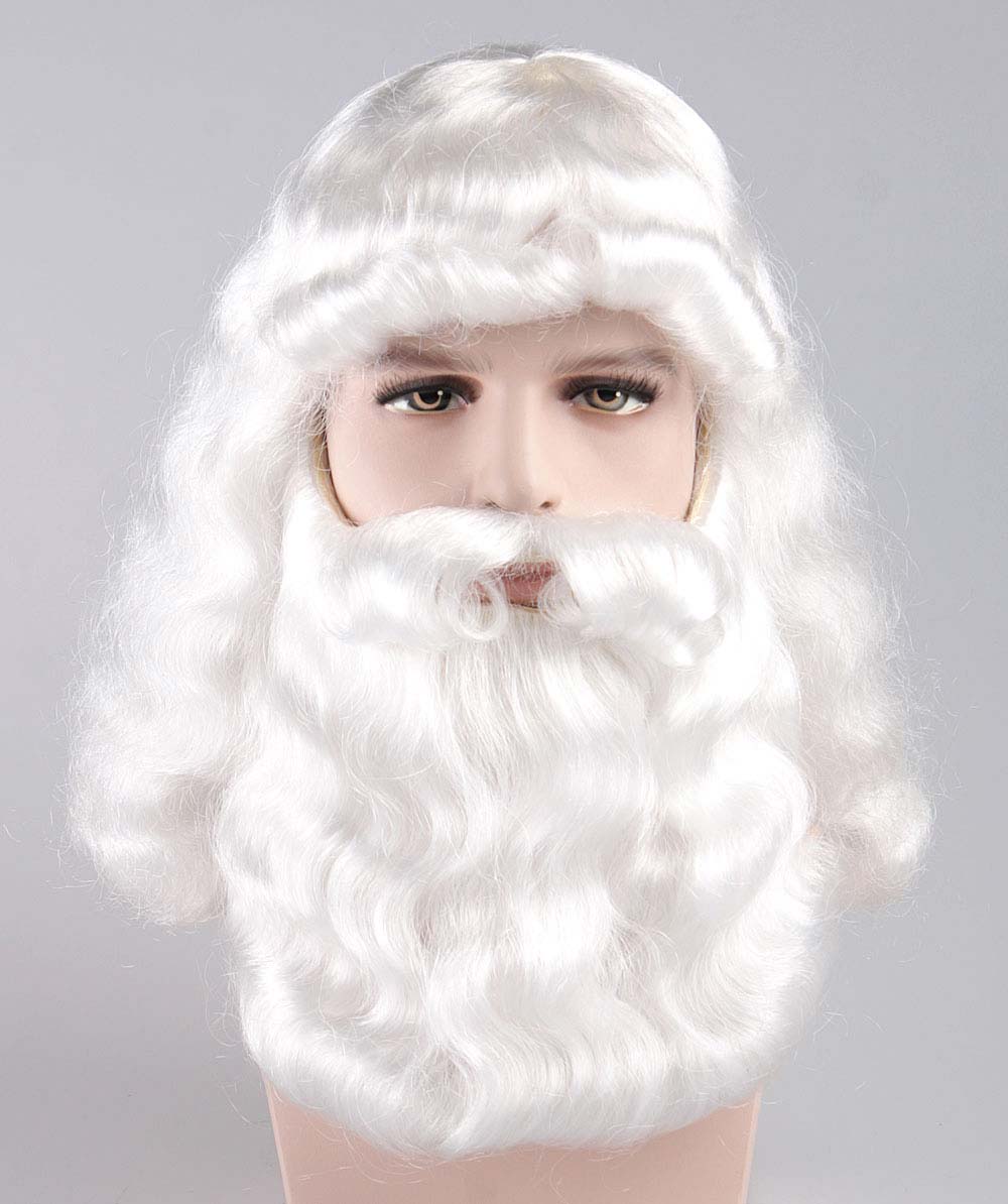 Adult Fancy Santa Claus Wig and Beard Set HX-008